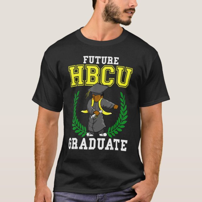 Future HBCU Graduation Shirt Black College Flossin (Front)