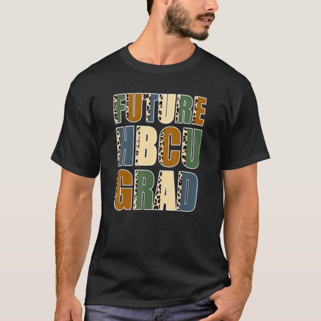 Future Hbcu Student Grad Leopard Cheetah Women T-Shirt (Front)