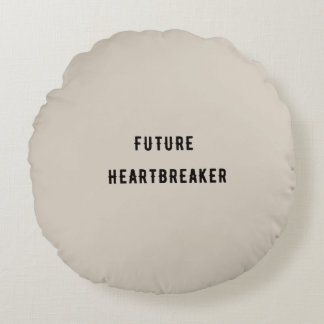Future Heartbreaker Round Cushion