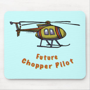 Future helicopter Pilot Mouse Mat