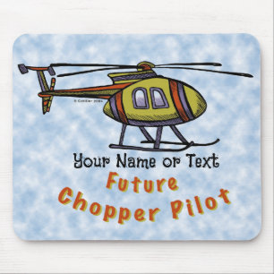 Future helicopter Pilot Mouse Mat