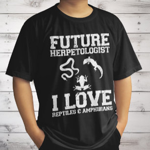 Future Herpetologist Herpetology Lover Amphibians  T-Shirt