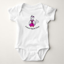 Future Hippie Chick Baby Bodysuit