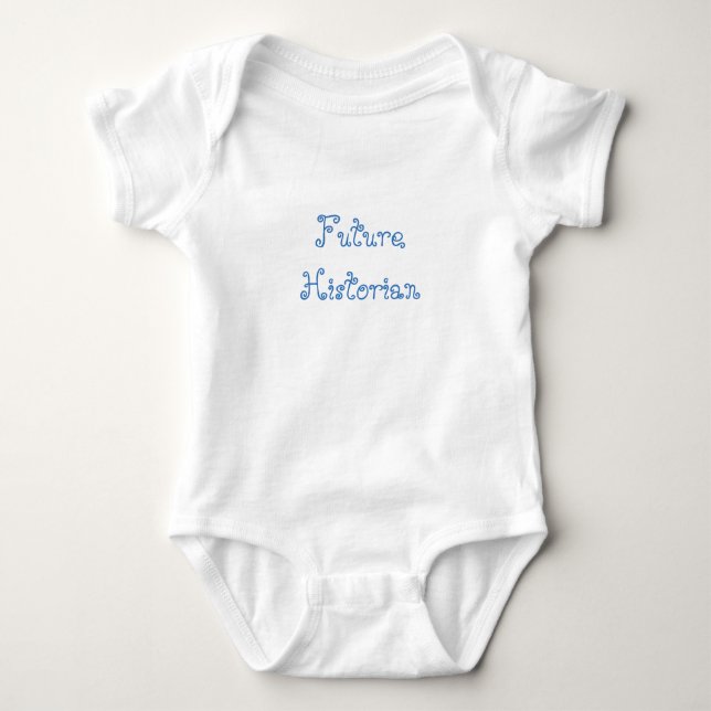 Future Historian Onsie Baby Bodysuit (Front)