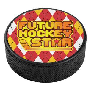Future Hockey Star Ice Hockey Puck