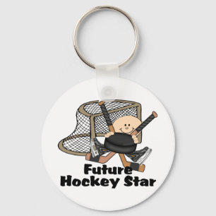 Future Hockey Star Key Ring