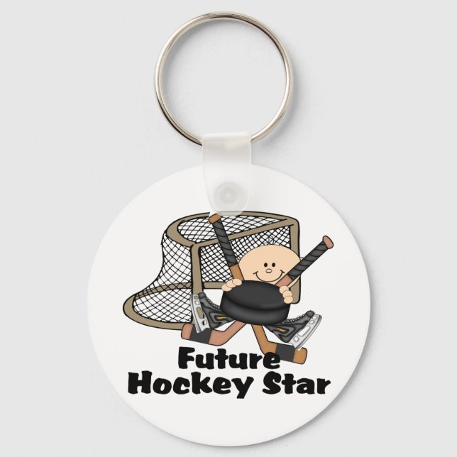 Future Hockey Star Key Ring (Front)