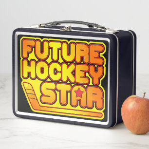 Future Hockey Star Metal Lunch Box