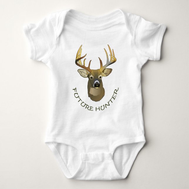 Future Hunter Baby Bodysuit (Front)