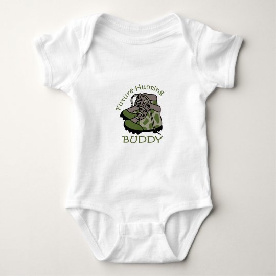 FUTURE HUNTING BUDDY BABY BODYSUIT