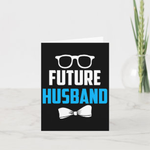 Future Husband Bachelor Party Wedding Groom Saying Card