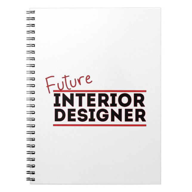 Future Interior Designer Notebook (Front)