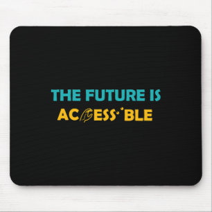 Future Is Accessible Braille American Sign Languag Mouse Mat