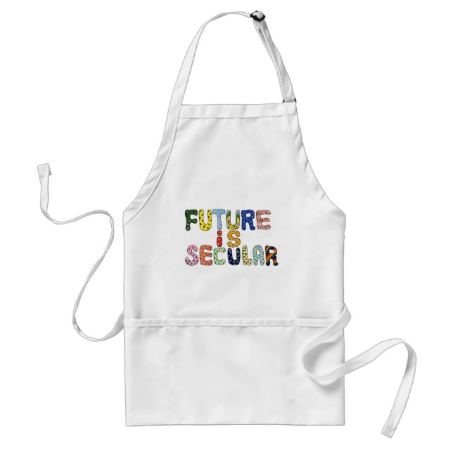 FUTURE IS SECULAR STANDARD APRON (Front)