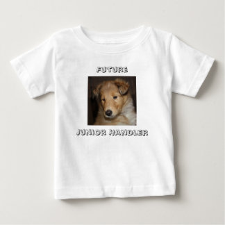 Future Junior Handler - rough collie pup Baby T-Shirt