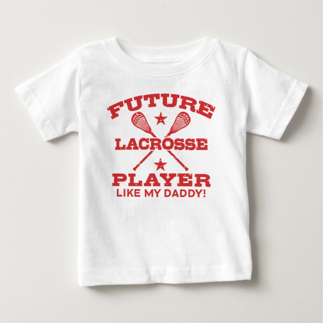 Future Lacrosse Player Baby T-Shirt (Front)