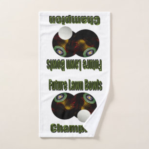 Future Lawn Bowls Champion, Hand Towel