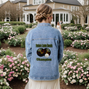 Future Lawn Bowls Champion, Ladies Denim Jacket