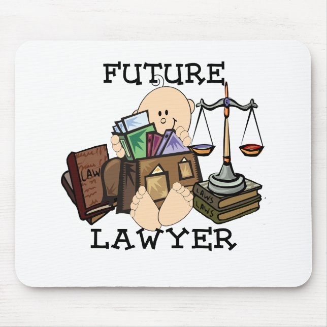 Future Lawyer Mouse Mat (Front)