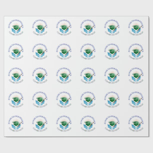 Future Leader O'Clock – Learn to Lead Motivation Wrapping Paper