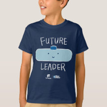 Future Leader Smiling Tank Boys' T-shirt - Dk Blue