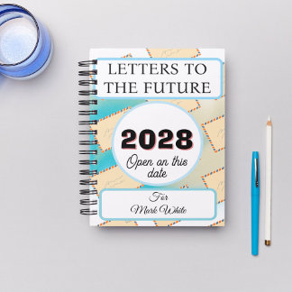 Future letters memory notebook