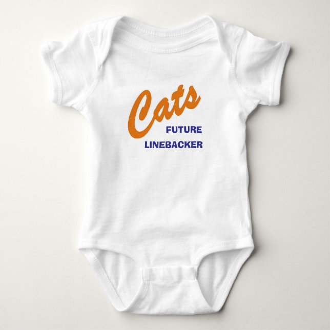 FUTURE LINEBACKER BABY BODYSUIT (Front)