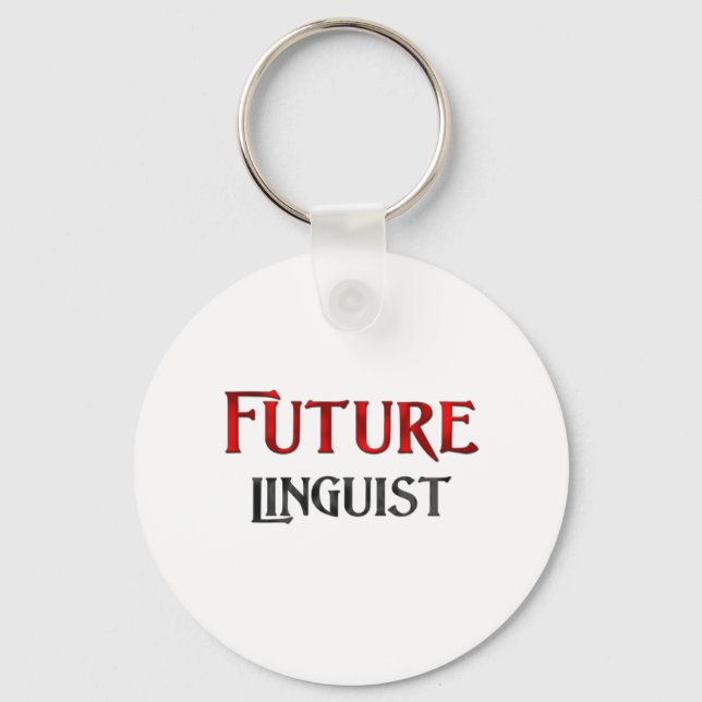 Future Linguist Key Ring (Front)