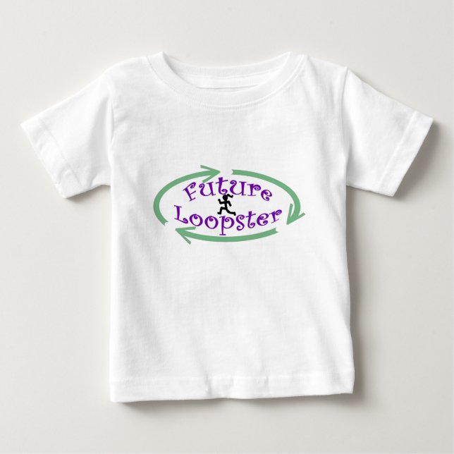 Future Loopster Baby Girl Tee (Front)