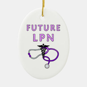 Future LPN Ceramic Tree Decoration
