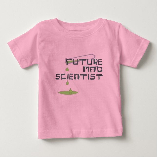 Future Mad Scientist Baby T-Shirt (Front)