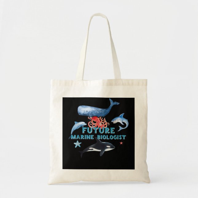 Future Marine Biologist-Aspirational  - Boys & Gir Tote Bag (Front)