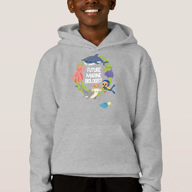 Future Marine Biologist Hoodie (Front)