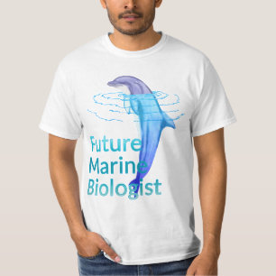 Future Marine Biologist Ocean Dolphin T-Shirt