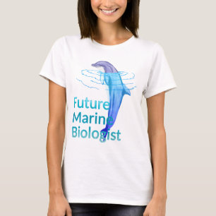 Future Marine Biologist Ocean Dolphin T-Shirt