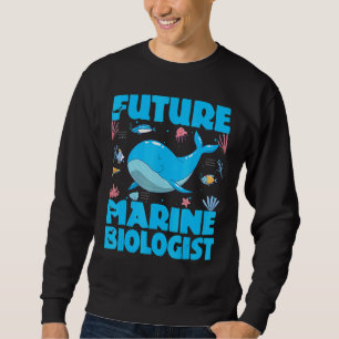 Future Marine Biologist Ocean Snorkelling Student  Sweatshirt