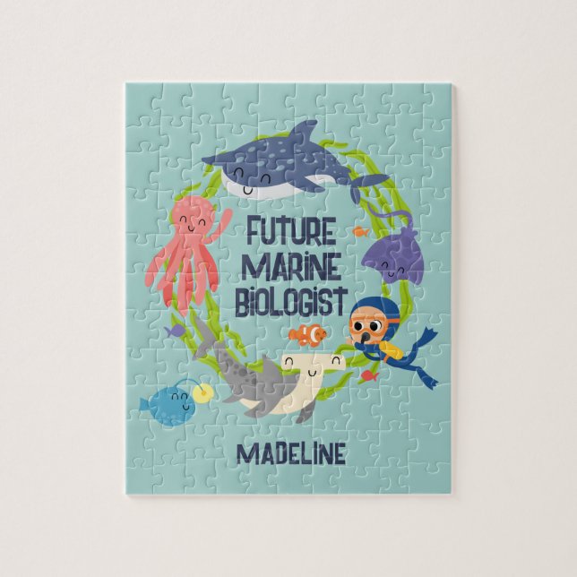 Future Marine Biologist Puzzle (Vertical)