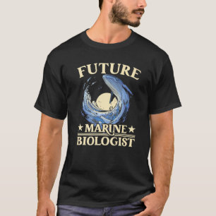 Future Marine Biologist Science Biology Aesthetic  T-Shirt