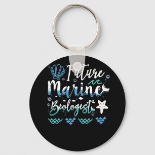 Future Marine Biologist Student Key Ring