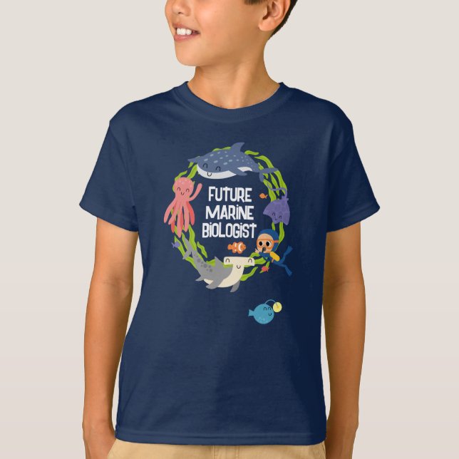 Future Marine Biologist T-Shirt (Front)