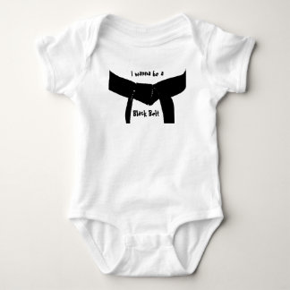 Future Martial Arts Black Belt Baby Bodysuit