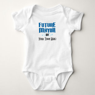 Future Mayor One-Piece Bodysuit for Baby Boy