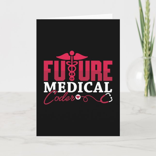 Future Medical Coder ICD Coding Programmer Gift Card (Front)