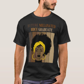 Future Melanated Hbcu Graduate Historical Black Un T-Shirt