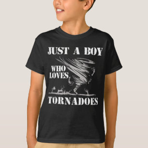 Future Meteorologist Boys Tornado Lover T-Shirt