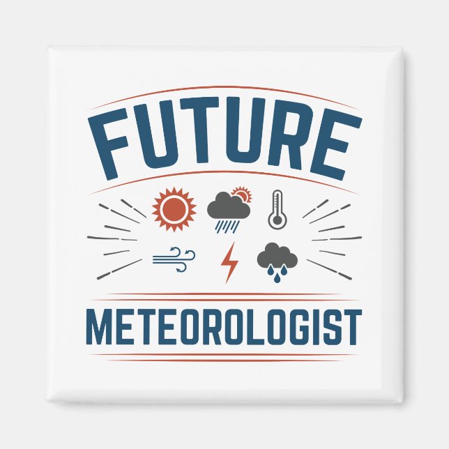 Future Meteorologist Magnet (Front)