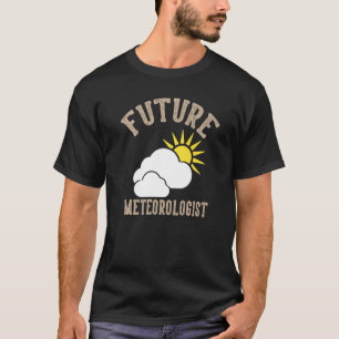 Future Meteorologist Weather Storms Men Women Kids T-Shirt