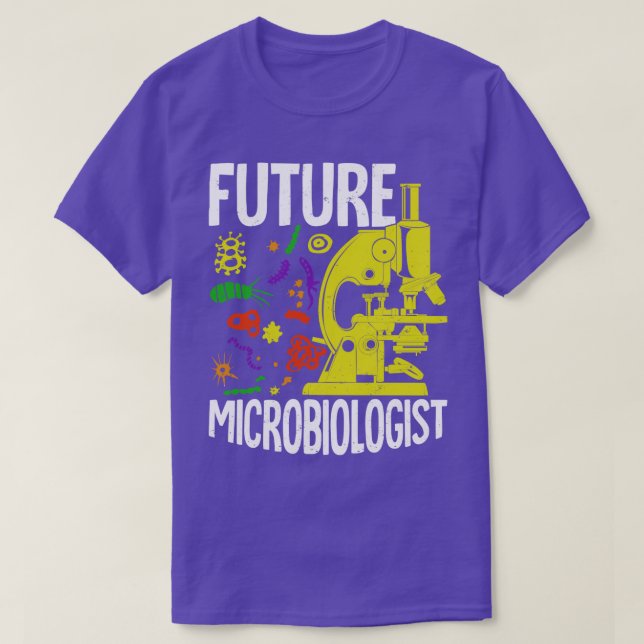 Future Microbiologist Microbiology Student Gift  T-Shirt (Design Front)