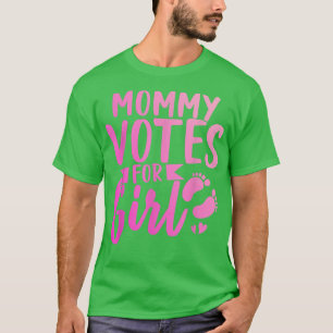 Future Mom Team Girl Baby Party Baby Shower Gender T-Shirt