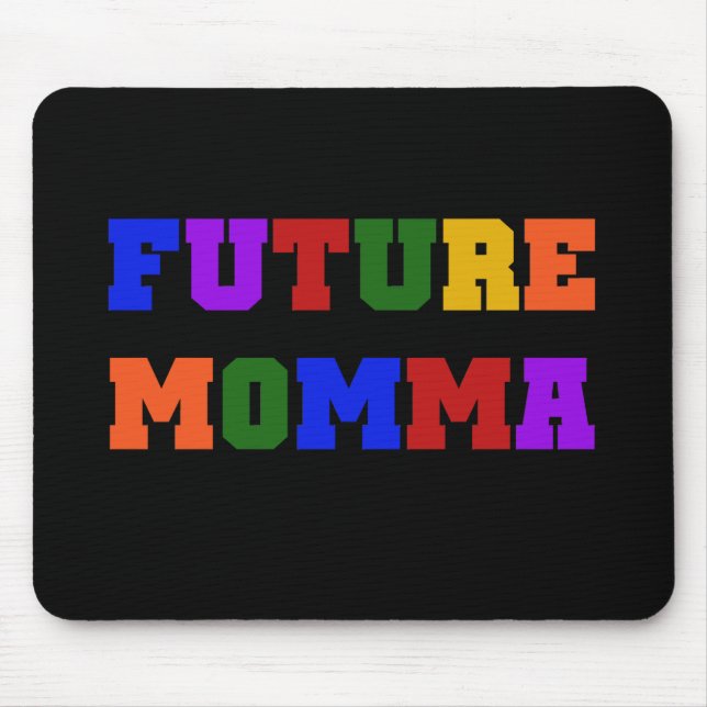 Future Momma Tshirts and Gifts Mouse Mat (Front)
